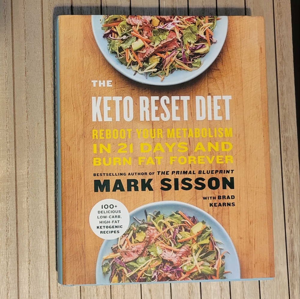 The Keto Reset Diet Book by Mark Sisson Hardcover